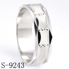 Hot-Selling 925 Silverjewelry Resin Herren Ring ohne CZ